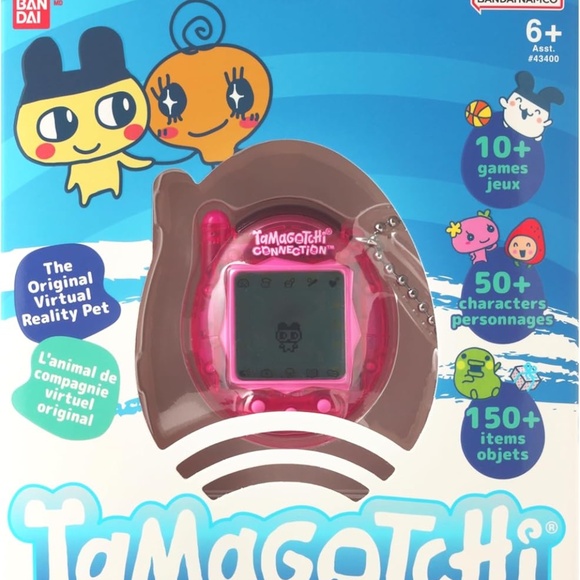 Tamagotchi Connection - Translucent Pink NO BOX / BATTERY - Picture 7 of 9